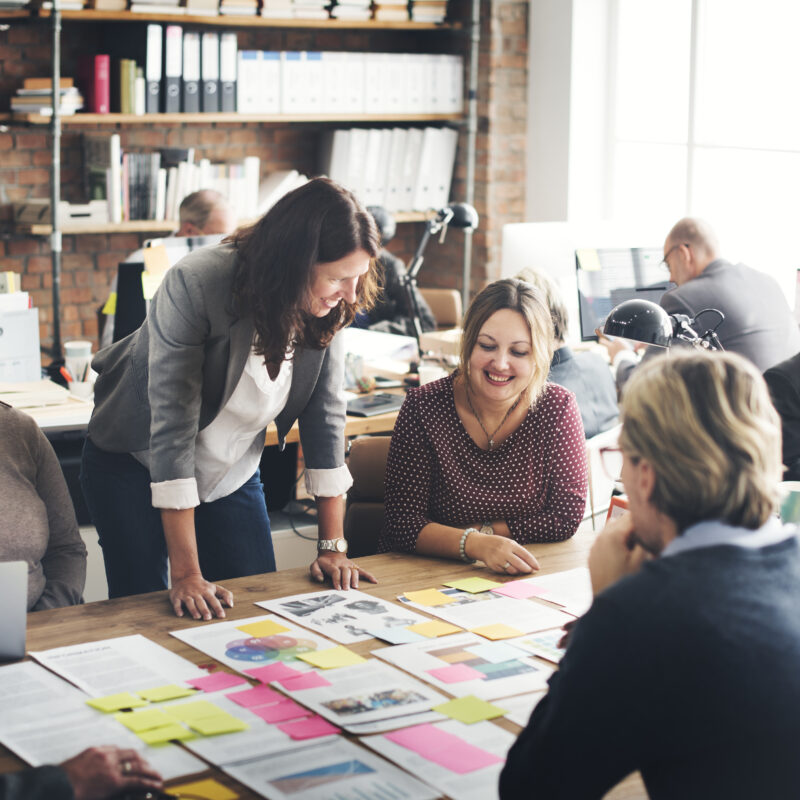 Cooperation Corporate Achievement Teamwork Concept influence business acumen